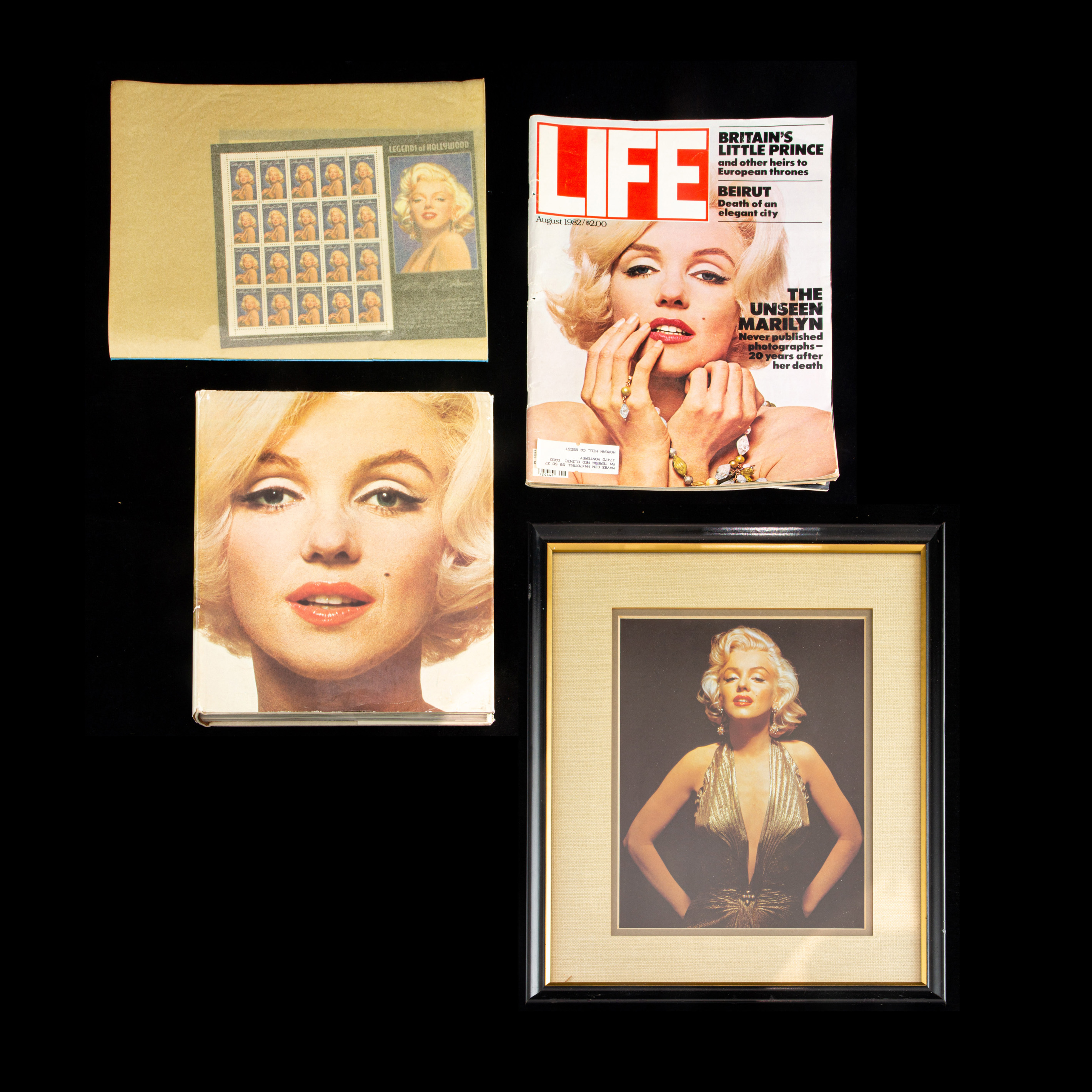 MARILYN MONROE MEMORABILIA GROUP