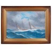 MARINE PAINTING, ANTONIO DE SI