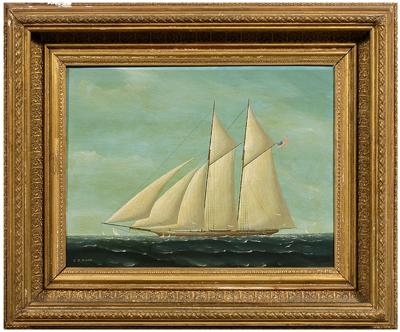 Marine painting, Christopher J.