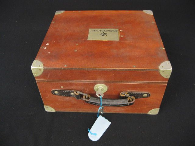 Marine Sextant in Box with other