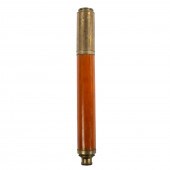 MARINE TELESCOPE, SIGNED "DOLL