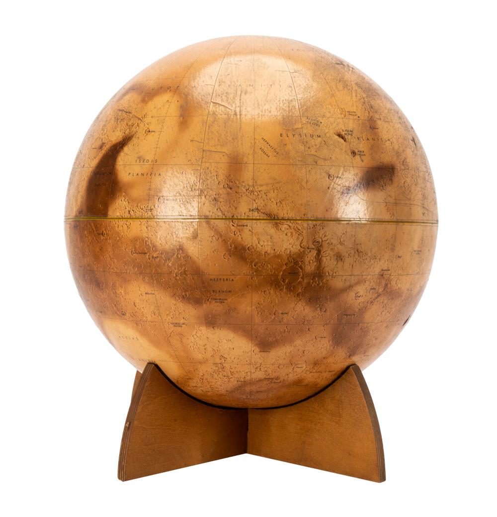 MARINER 9 MARS GLOBEChicago: