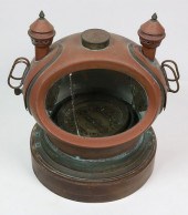 MARINER'S BRASS BINNACLE COMPA