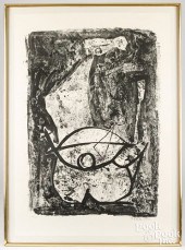 MARINO MARINI SIGNED ABSTRACT