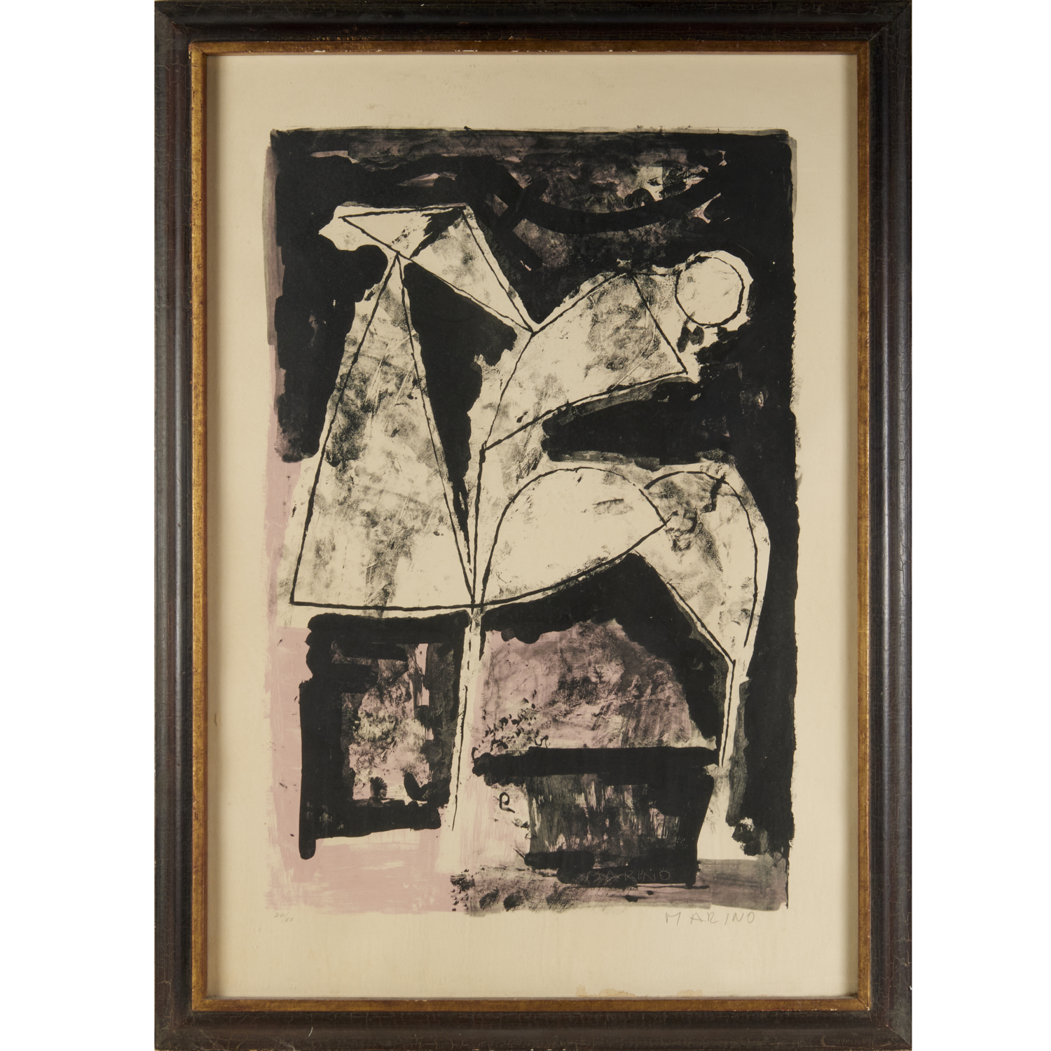 MARINO MARINI, SIGNED LITHOGRAPH,