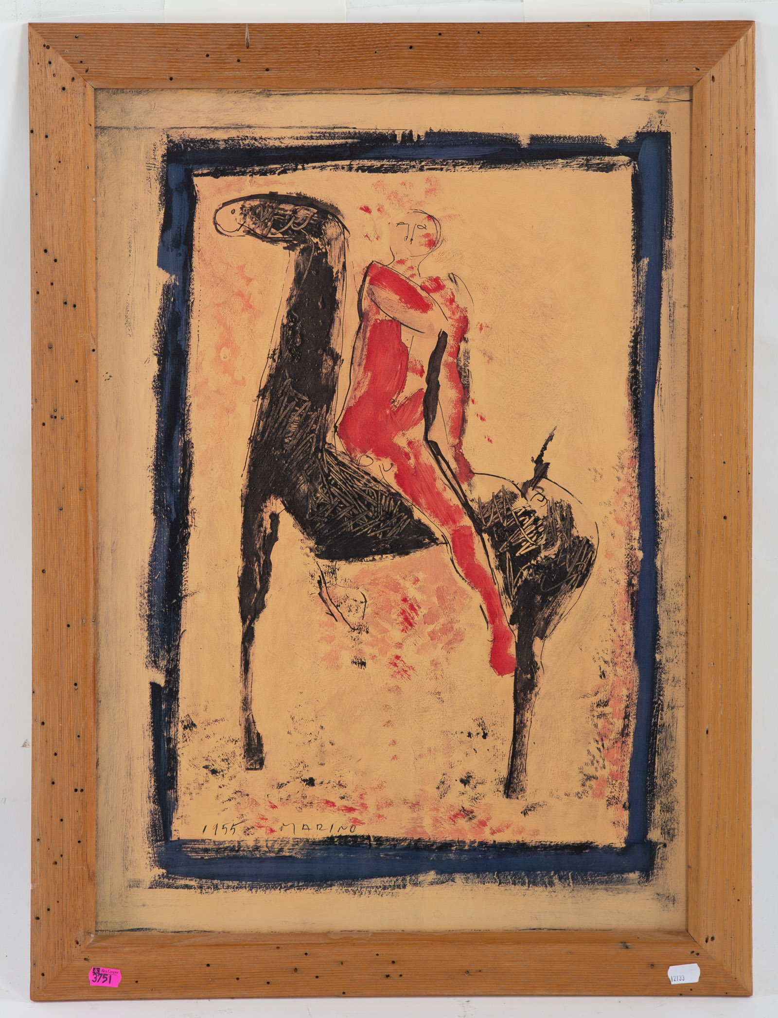 MARINO MARINI. "THE RED RIDER,"