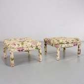 MARIO BUATTA, PAIR CUSTOM CHIN