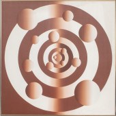 MARIO GRIMALDI "BULLSEYE" ACRY