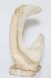 MARIO GUTI CARVED ONYX BIOMORP