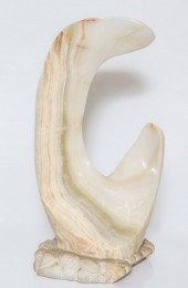 MARIO GUTI CARVED ONYX BIOMORP