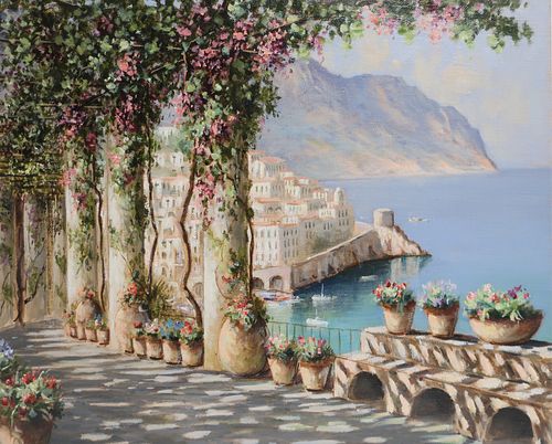 MARIO IRACE - VIEW OF AMALFI