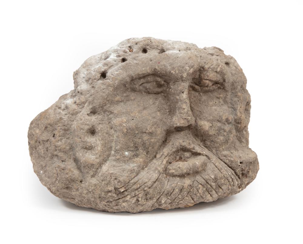 MARIO VILLA CARVED STONE GARDEN