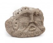 MARIO VILLA CARVED STONE GARDE
