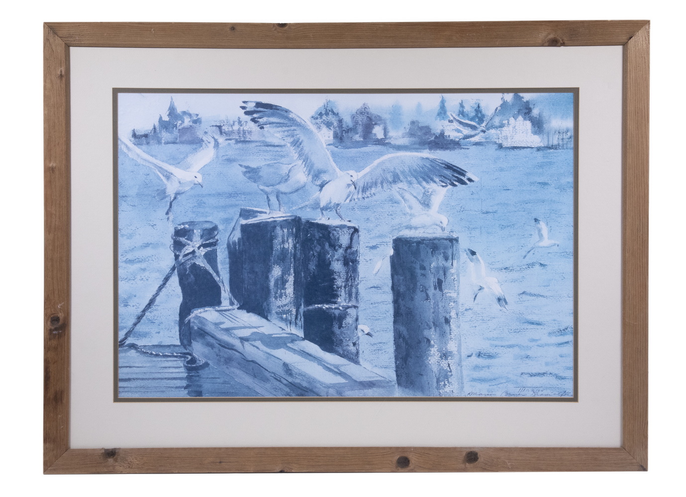 MARION (20TH C. MAINE) Gulls,