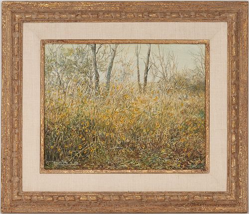 MARION COOK O/C PAINTING, FIELD