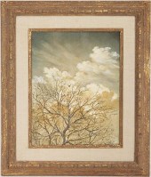MARION COOK O/C PAINTING, TREE