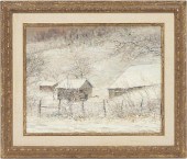 MARION COOK O/C WINTER LANDSCA