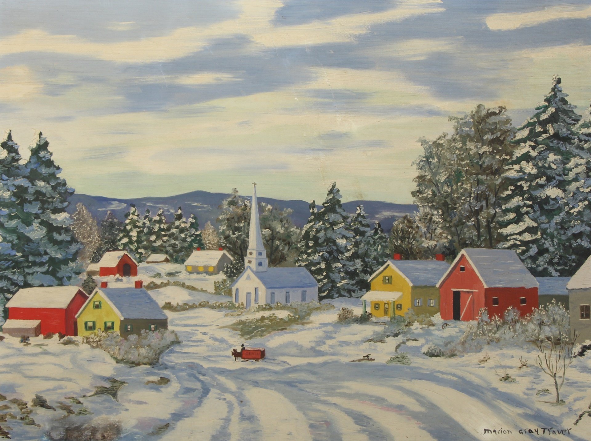 MARION GRAY TRAVER (AMERICAN,
