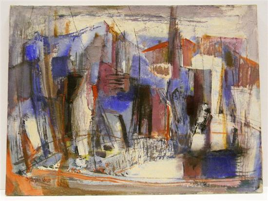 Marion Huse (1896-1967)  oil on