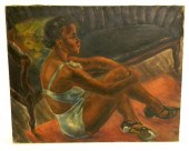 Marion Huse (1896-1967) Oil on
