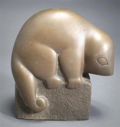 MARION WEISBERG, LIZARD, BRONZ