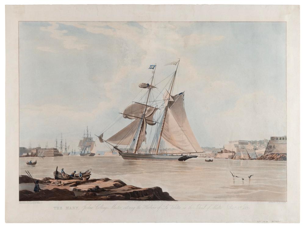 MARITIME AQUATINT AND ENGRAVING