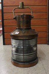 MARITIME LANTERN, SHIP'S CLOCK