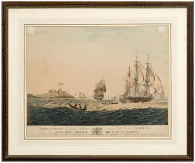 Maritime print, Africa,