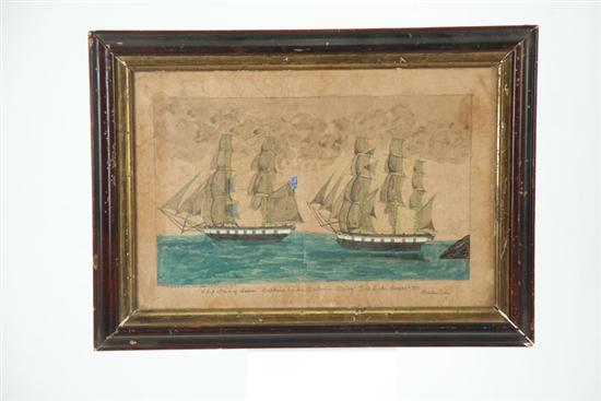 MARITIME SCENE SIGNED JOHN COLBY