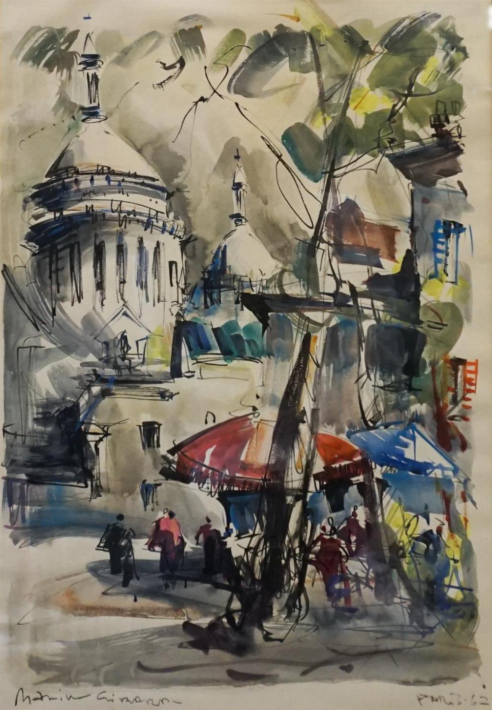 MARIUS GIRARD, FRENCH 20TH-21ST