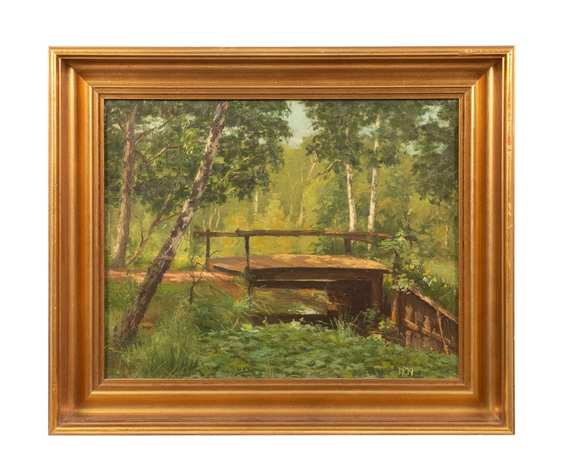 MARIUS NIELSEN, BRIDGE OVER WATER
