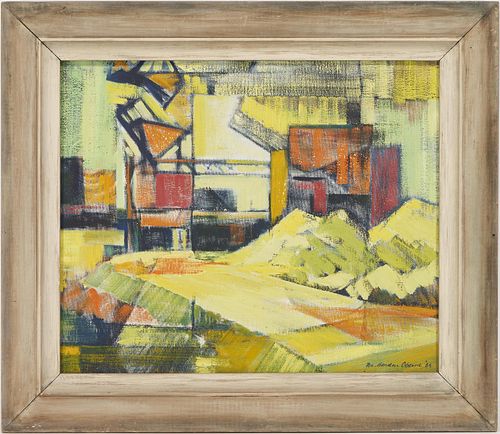 MARJORIE BORDEN OBERNE O/C ABSTRACT