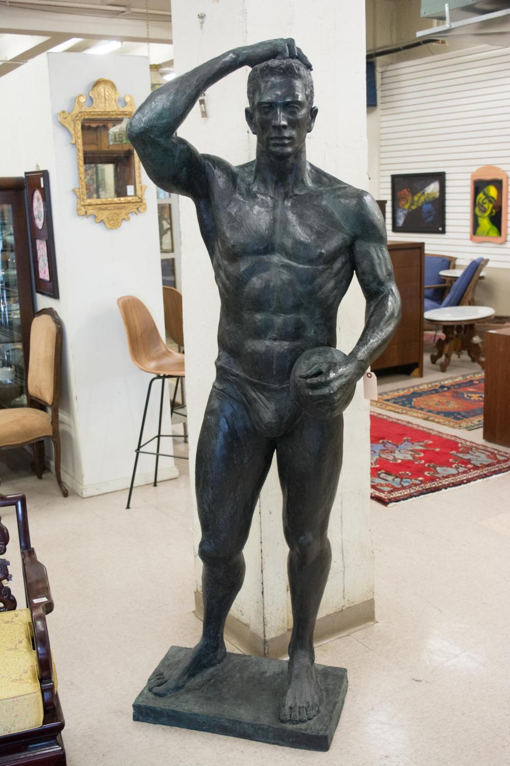MARK BEARD BRONZE STATUEMARK