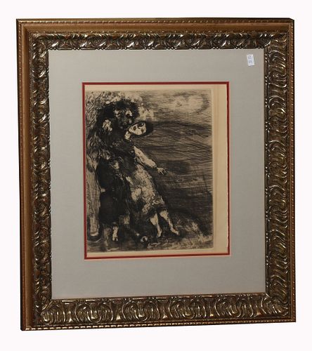 MARK CHAGALL ETCHING,