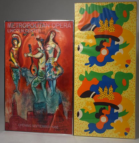 MARK CHAGALL POSTER WITH OTHER