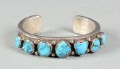 MARK CHEE SILVER BRACELET W/ T