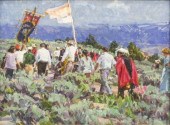 MARK DAILY (B.1944) "PROCESSIO