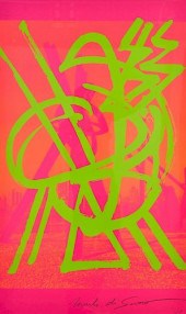 MARK DI SUVERO "UNTITLED" SCRE