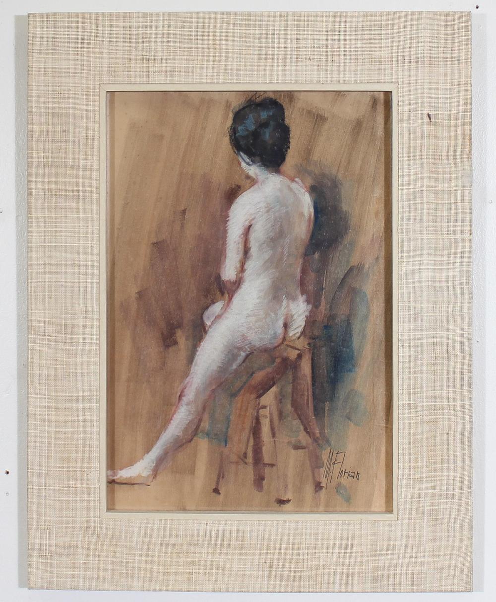 MARK FLORIAN WATERCOLOR ON