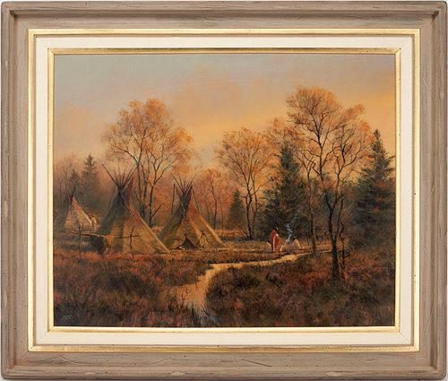 MARK GELLER ACRYLIC WESTERN