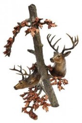 MARK HOPKINS WILDLIFE BRONZE,