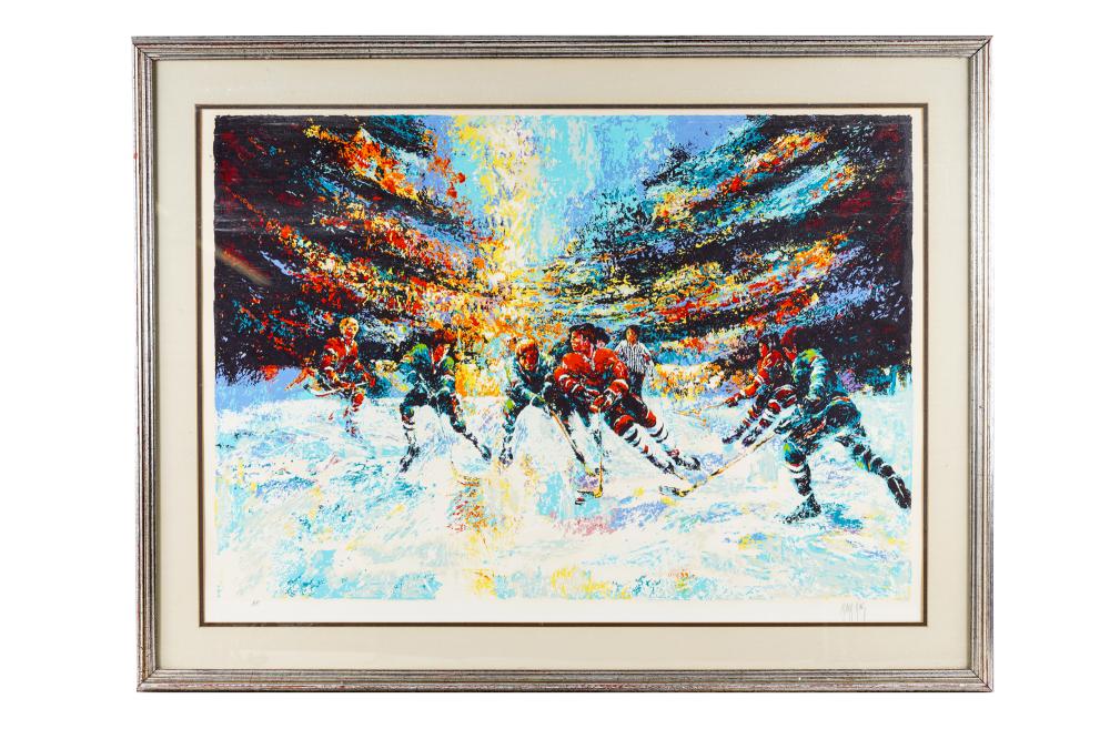 MARK KING: "HOCKEY"serigraph signed