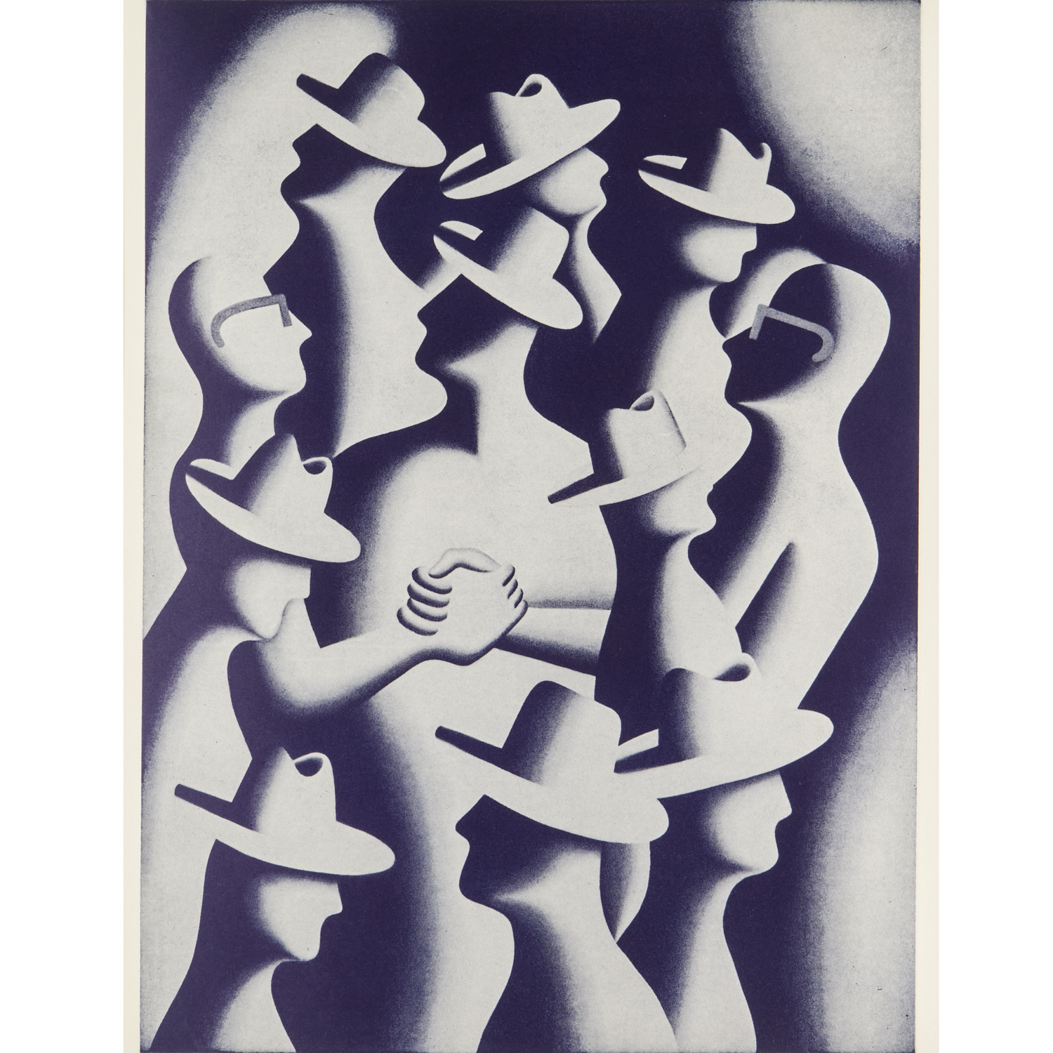 MARK KOSABI, LITHOGRAPH ON PAPER,