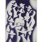 MARK KOSABI, LITHOGRAPH ON PAP