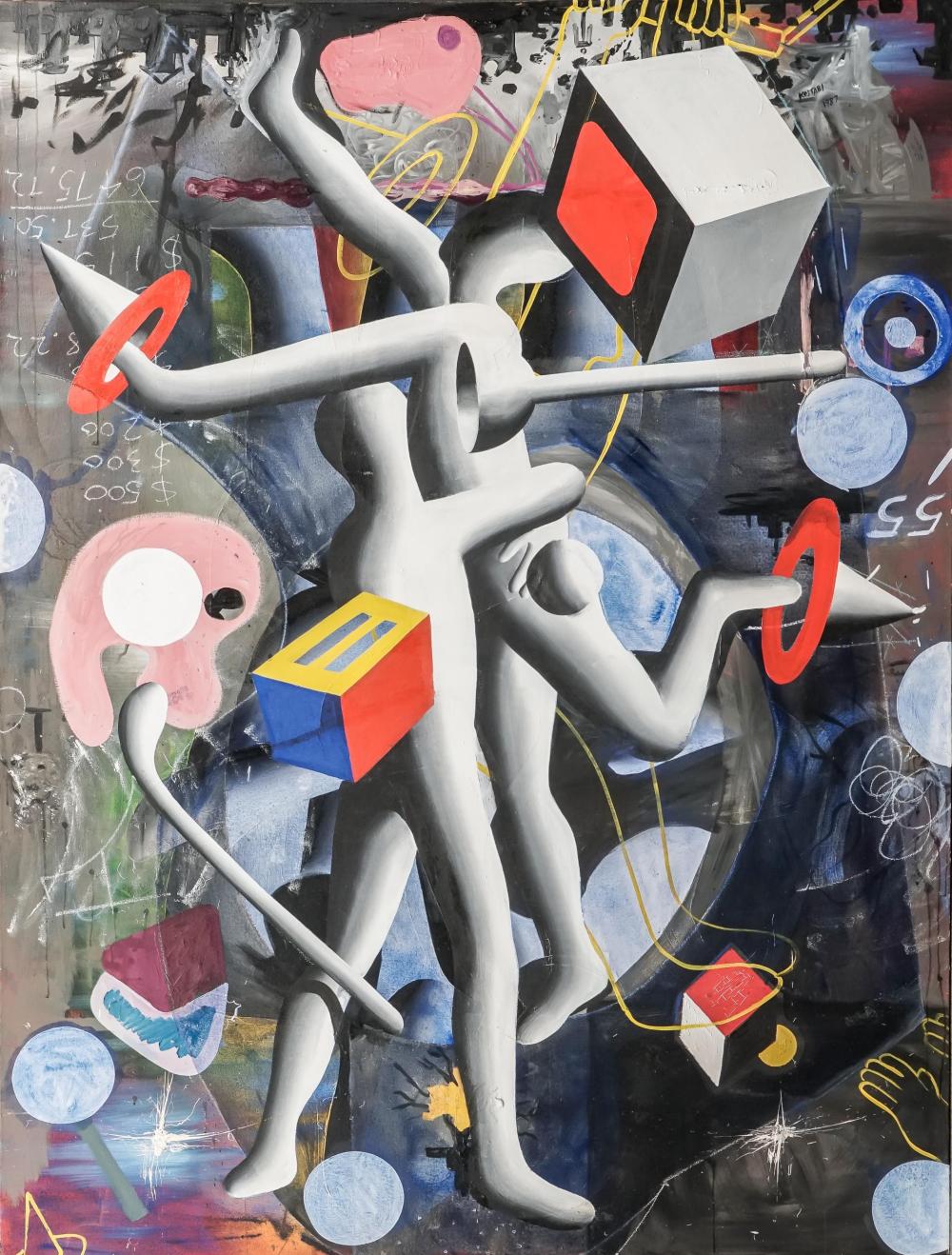MARK KOSTABI (AMERICAN B. 1960), IF
