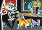 MARK KOSTABI (B. 1960): THREE