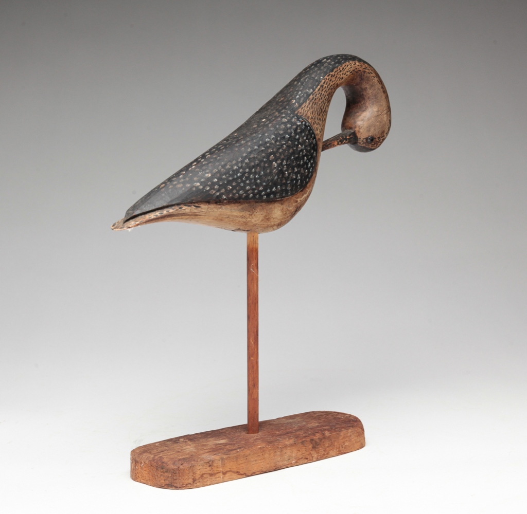 MARK MCNAIR SHOREBIRD CARVING.