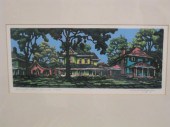 Mark Mulfinger linocut on Pape