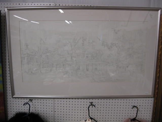 Mark Mulfinger pencil drawing