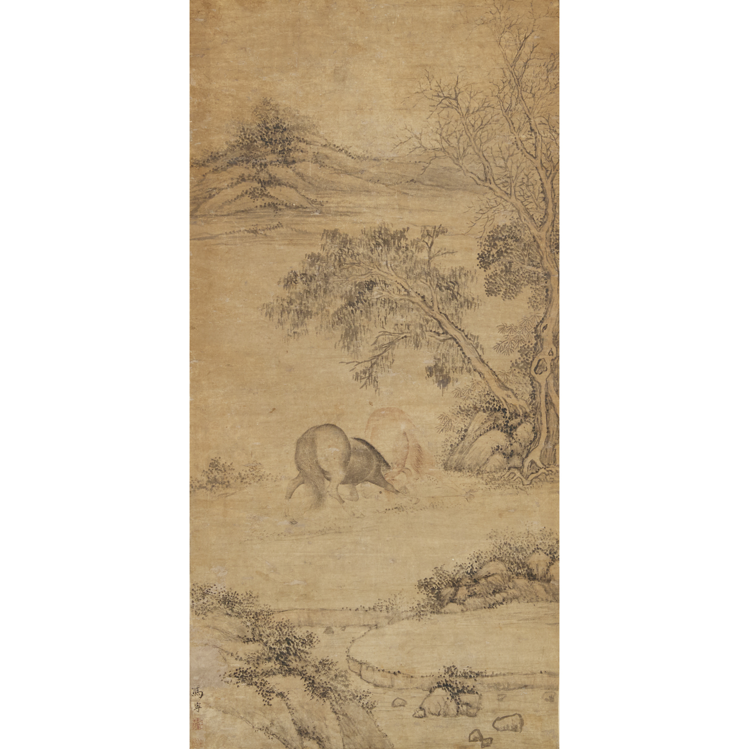 MARK OF FENG NING, SCROLL